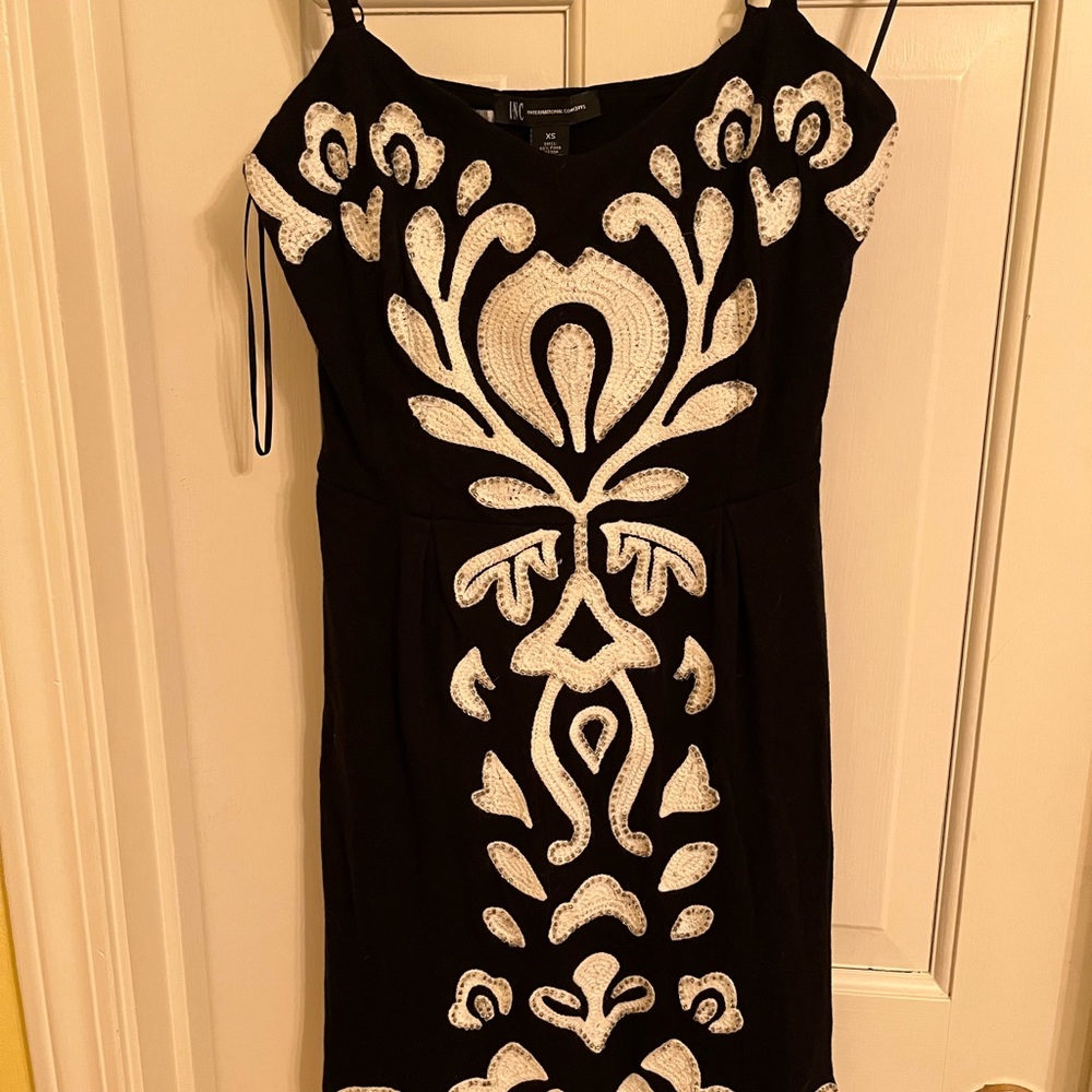 International concepts black dress